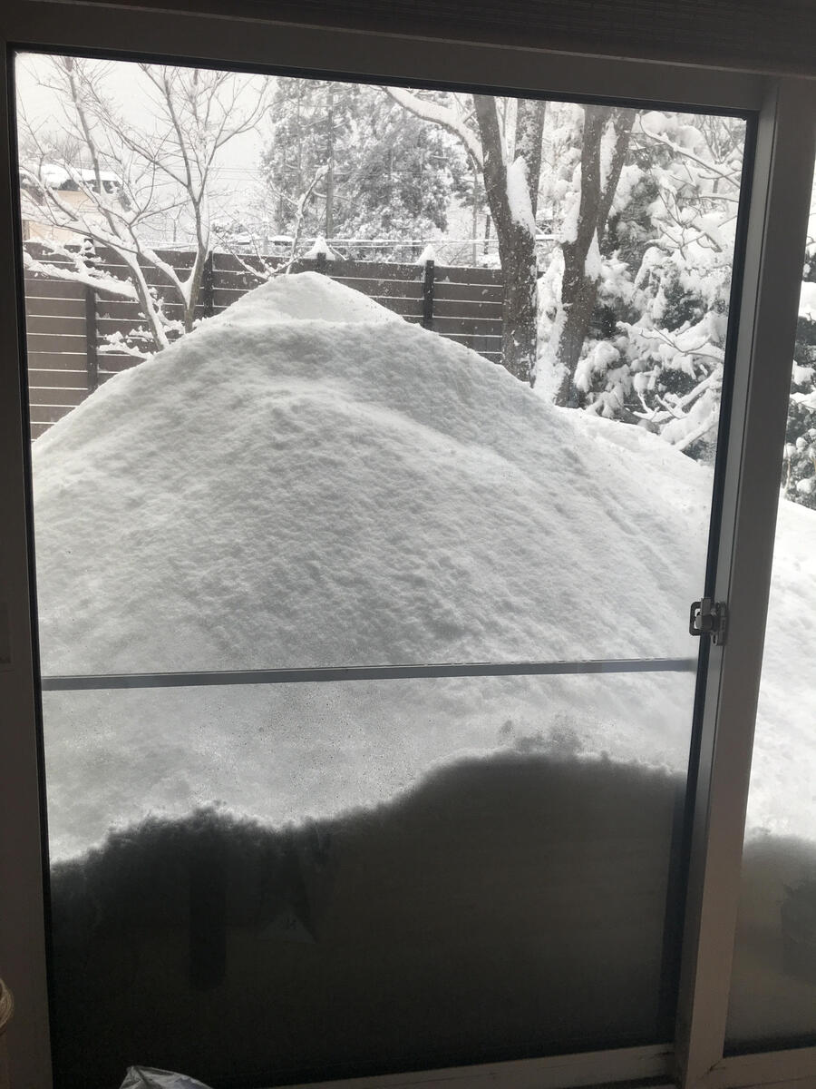大雪ですね　　　リフォームショップ　ハウジング・コバヤシ