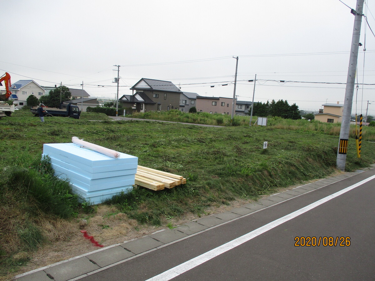 春はなにかと忙しい新築住宅の現場