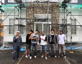 函館の住まいを楽しく！これがハウジング・コバヤシの外壁リノベーションだ！！